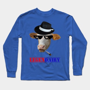 Legendary Gangster Cow Long Sleeve T-Shirt